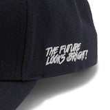 VT Shield Logo Future Looks Bright Navy Snapback Hat