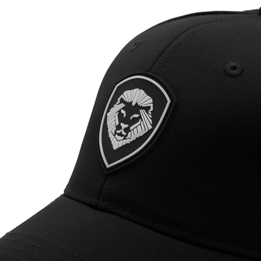 VT Shield Logo Future Looks Bright Black & White Snapback Hat