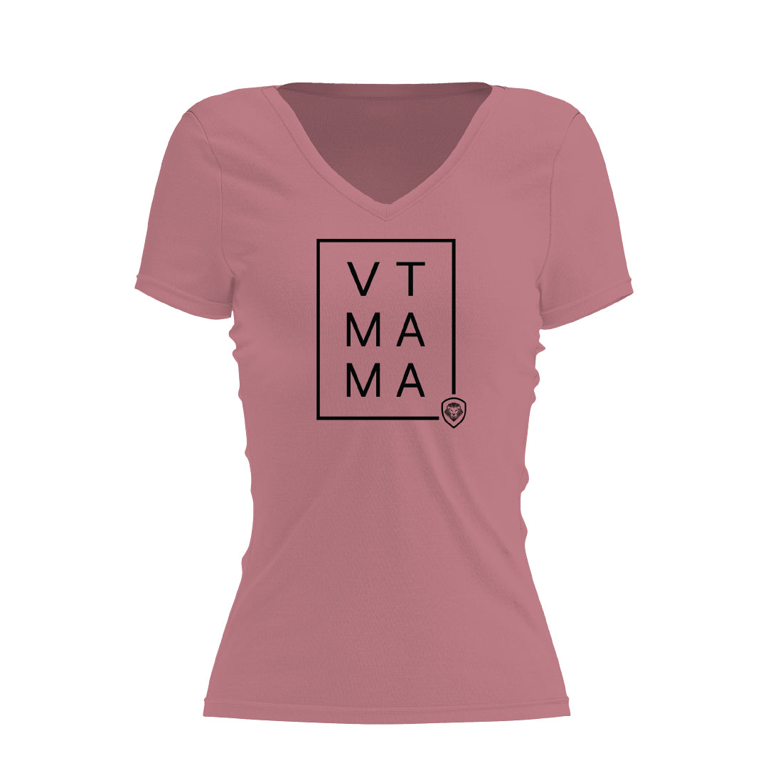 Women's Future Looks Bright Blush VT Mama Short Sleeve T-Shirt