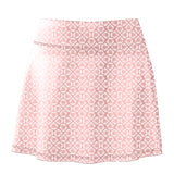 Women's Future Looks Bright Blush Lion Pattern Print Performance Skort