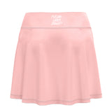 Women's Future Looks Bright Solid Blush Performance Print Skort