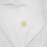 Valuetainment Men's Solid White Tencel Long Sleeve Button Down Shirt (Classic Fit)