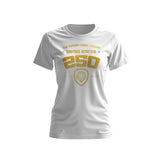 Women's Future Looks Bright USA 250 Gold Short Sleeve T-Shirt