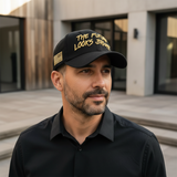 Future Looks Bright Black and Gold Snapback Hat