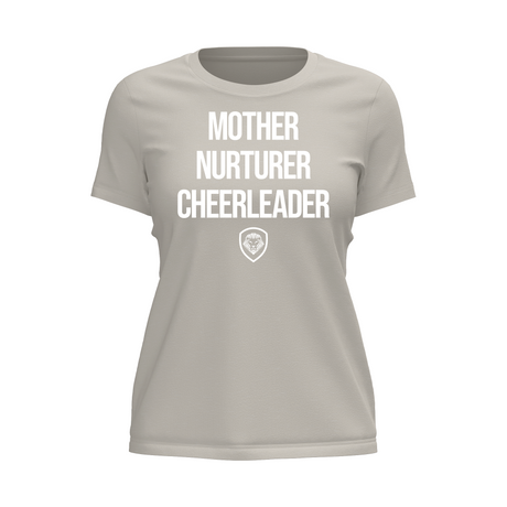 Mother Nurturer Cheerleader Tee