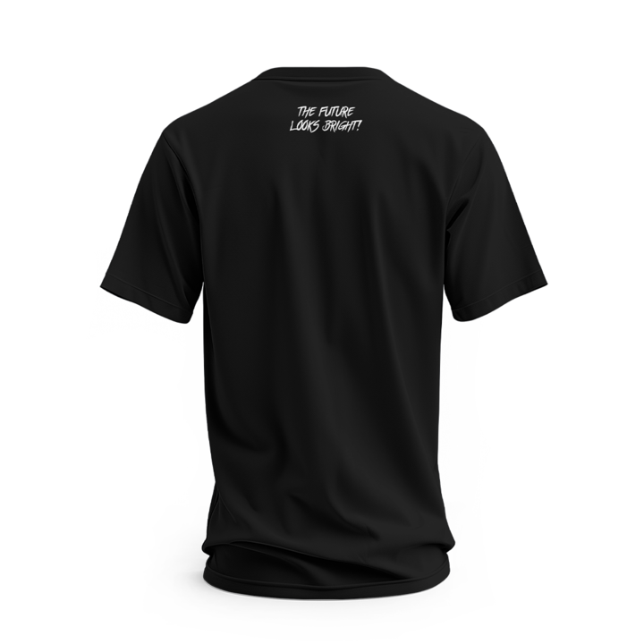 Future Looks Bright VT Mount Rushmore Black Short Sleeve T-Shirt