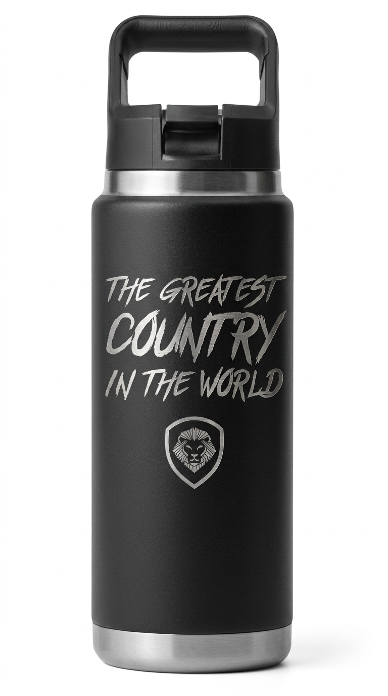 250 GCIW Laser Engraved Bottle July Bundle