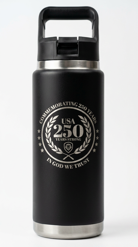 250 GCIW Laser Engraved Bottle July Bundle